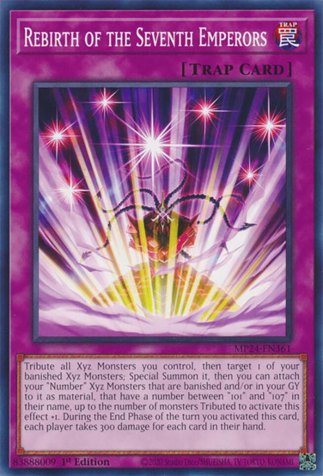Rebirth of the Seventh Emperors [MP24-EN361] Common | The Time Vault CA