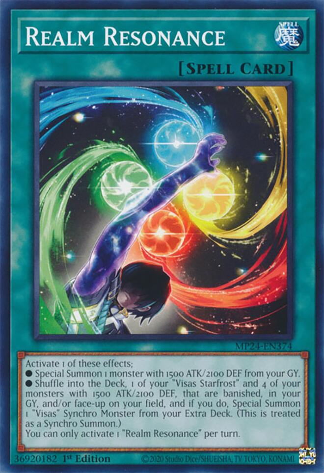 Realm Resonance [MP24-EN374] Common | The Time Vault CA