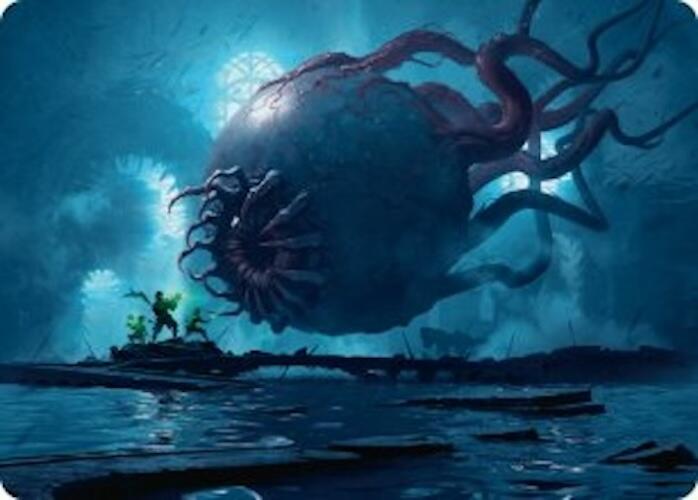 Abhorrent Oculus Art Card [Duskmourn: House of Horror Art Series] | The Time Vault CA