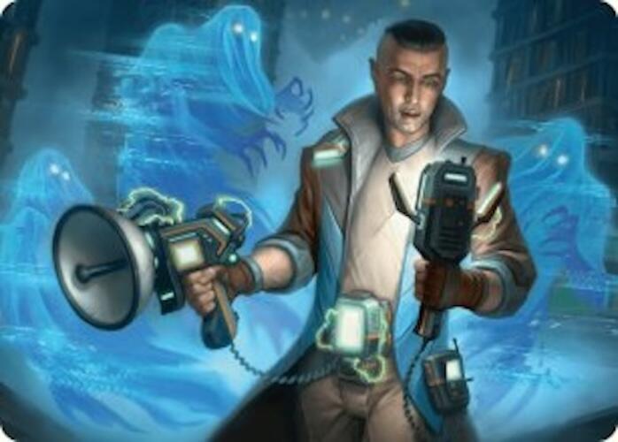 Paranormal Analyst Art Card [Duskmourn: House of Horror Art Series] | The Time Vault CA