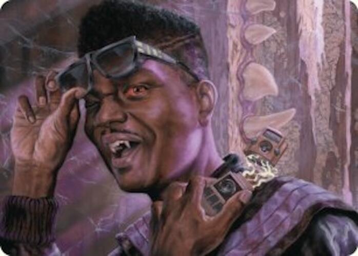 Dashing Bloodsucker Art Card [Duskmourn: House of Horror Art Series] | The Time Vault CA