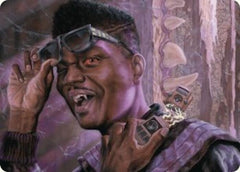 Dashing Bloodsucker Art Card [Duskmourn: House of Horror Art Series] | The Time Vault CA