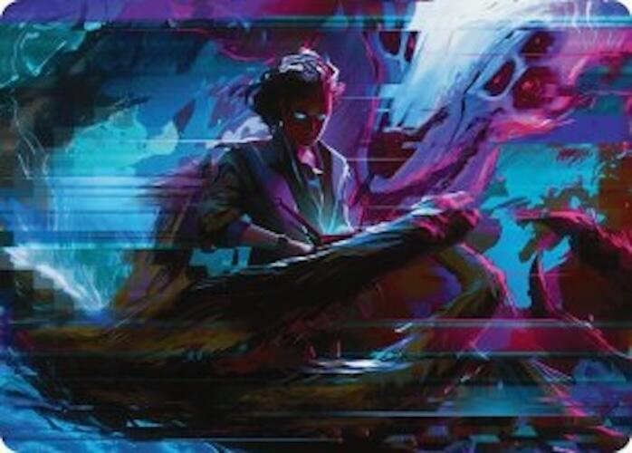 Demonic Counsel Art Card (32/54) [Duskmourn: House of Horror Art Series] | The Time Vault CA