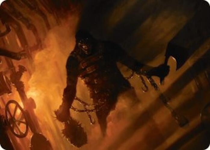 Boilerbilges Ripper Art Card [Duskmourn: House of Horror Art Series] | The Time Vault CA