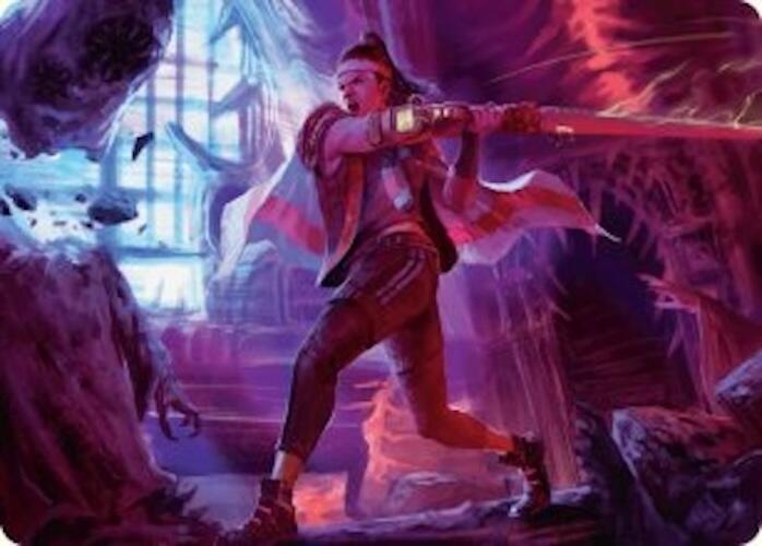 Diversion Specialist Art Card [Duskmourn: House of Horror Art Series] | The Time Vault CA