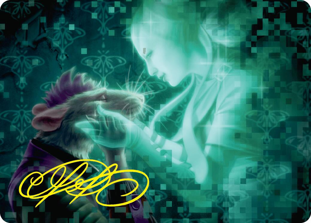 Cathartic Parting Art Card (Gold-Stamped Signature) [Duskmourn: House of Horror Art Series] | The Time Vault CA