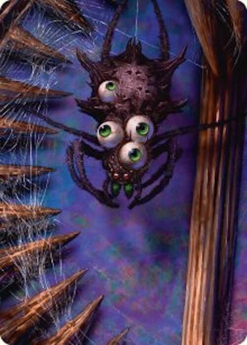 Spider Art Card [Duskmourn: House of Horror Art Series] | The Time Vault CA