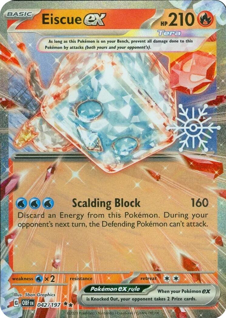 Eiscue ex (042/197) (Holiday Calendar) [Miscellaneous Cards] | The Time Vault CA