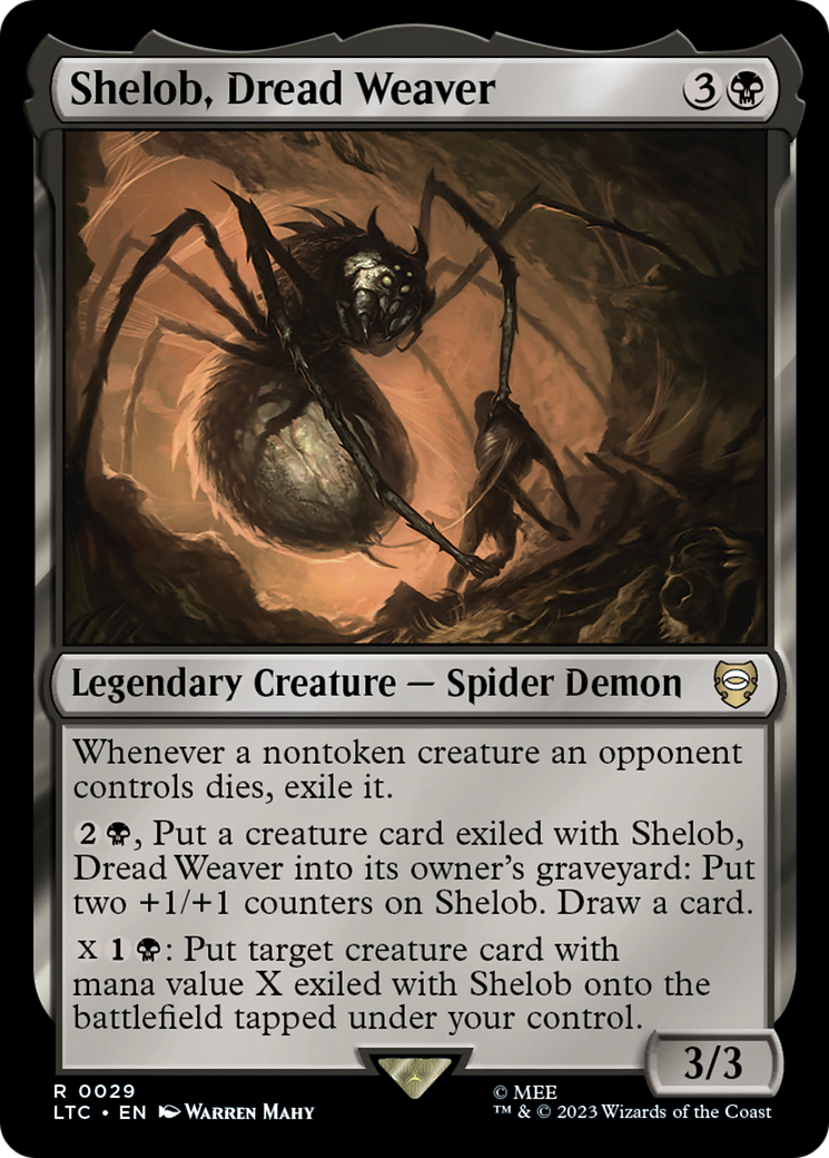 Shelob, Dread Weaver [The Lord of the Rings: Tales of Middle-Earth Commander] | The Time Vault CA