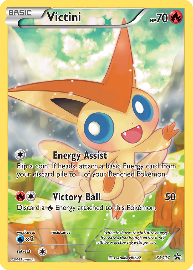 Victini (XY117) [XY: Black Star Promos] | The Time Vault CA