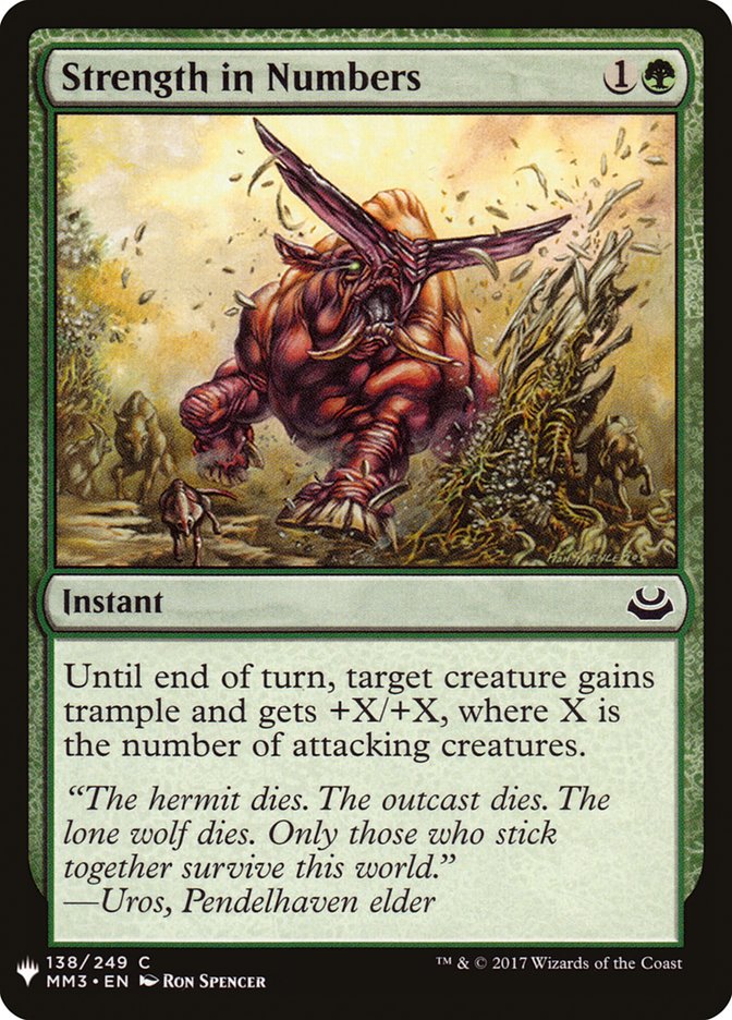 Strength in Numbers [Mystery Booster] | The Time Vault CA