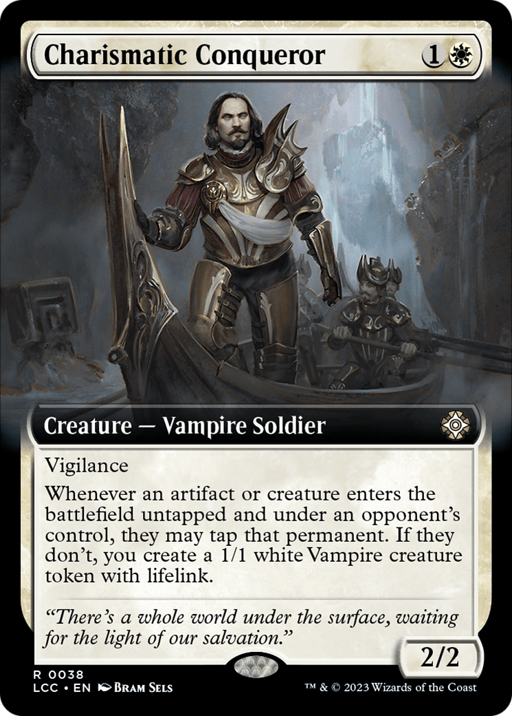 Charismatic Conqueror (Extended Art) [The Lost Caverns of Ixalan Commander] | The Time Vault CA