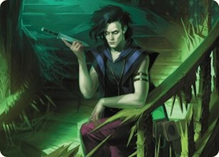 Winter, Misanthropic Guide Art Card [Duskmourn: House of Horror Art Series] | The Time Vault CA