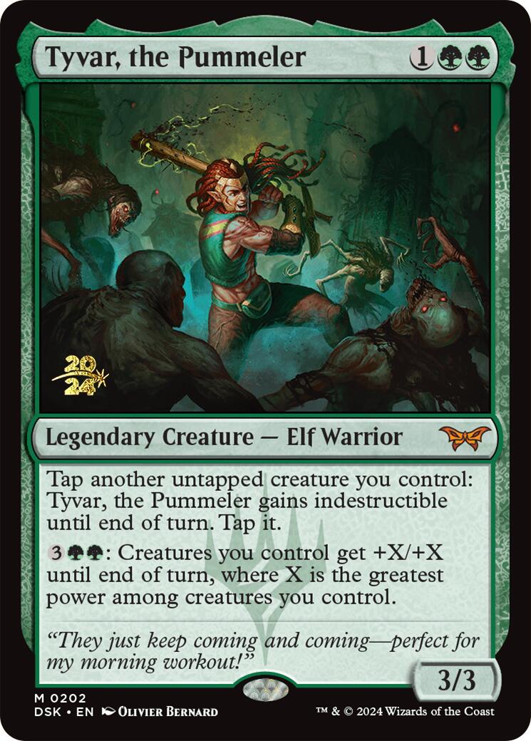 Tyvar, the Pummeler [Duskmourn: House of Horror Prerelease Promos] | The Time Vault CA