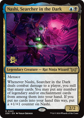 Nashi, Searcher in the Dark [Duskmourn: House of Horror Prerelease Promos] | The Time Vault CA