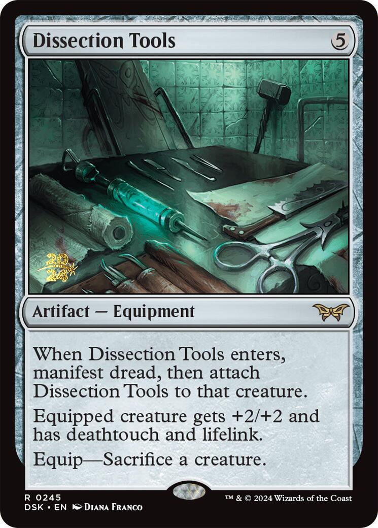 Dissection Tools [Duskmourn: House of Horror Prerelease Promos] | The Time Vault CA