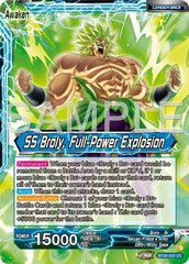 Broly // SS Broly, Full-Power Explosion (BT26-032) [Ultimate Advent] | The Time Vault CA