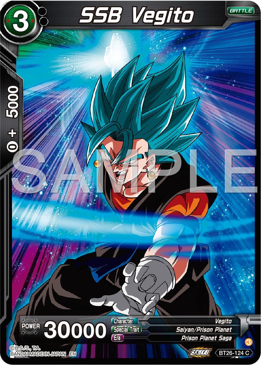 SSB Vegito (BT26-124) [Ultimate Advent] | The Time Vault CA