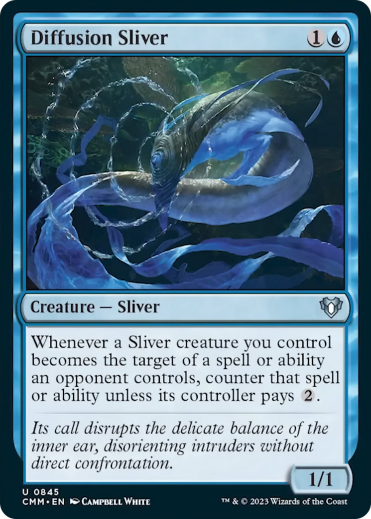Diffusion Sliver [Commander Masters] | The Time Vault CA