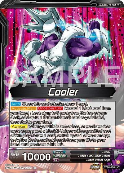 Cool // Golden Cooler, Dimension-Transcending Growth (Alternate Art) (BT26-120) [Ultimate Advent] | The Time Vault CA