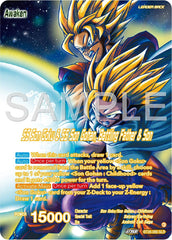 SS Son Goku // SS Son Goku & SS Son Gohan, Battling Father & Son (Alternate Art) (BT26-090) [Ultimate Advent] | The Time Vault CA