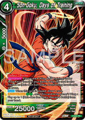 Son Goku, Days of Training (Zenkai Series Tournament Pack Vol.9) (P-631) [Promotion Cards] | The Time Vault CA