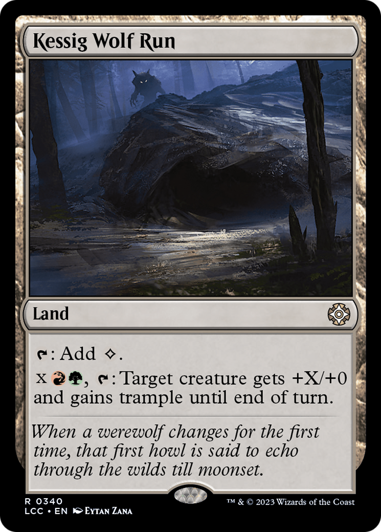 Kessig Wolf Run [The Lost Caverns of Ixalan Commander] | The Time Vault CA