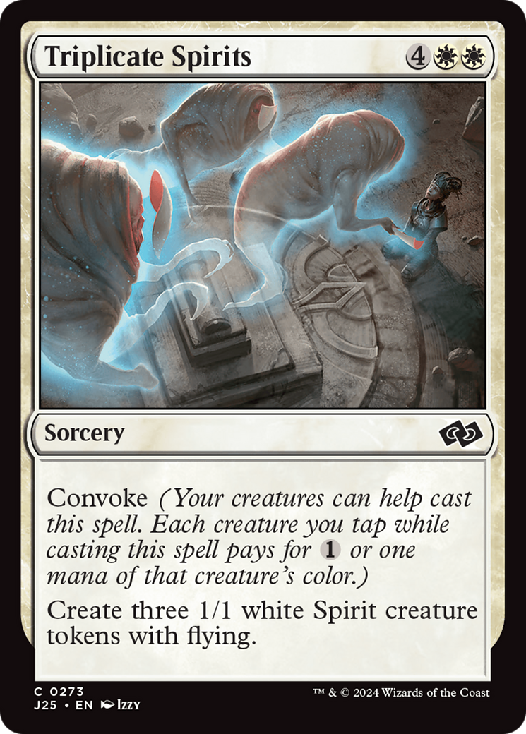 Triplicate Spirits [Foundations Jumpstart] | The Time Vault CA