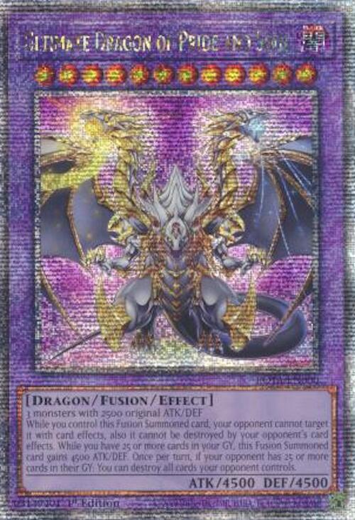 Ultimate Dragon of Pride and Soul [ROTA-EN000] Quarter Century Secret Rare | The Time Vault CA