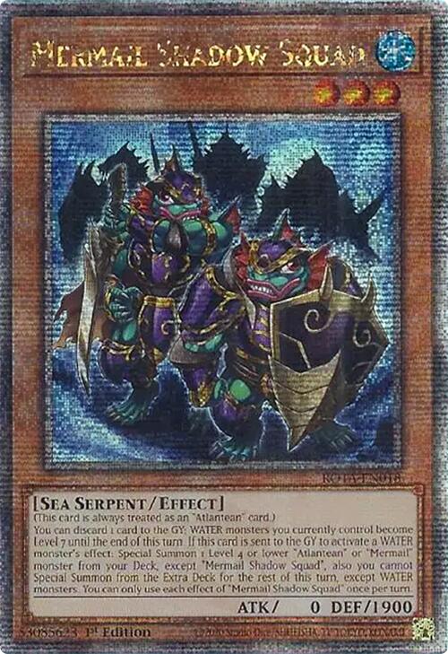 Mermail Shadow Squad (Quarter Century Secret Rare) [ROTA-EN018] Quarter Century Secret Rare | The Time Vault CA