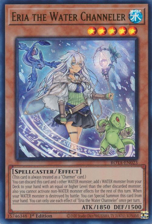 Eria the Water Channeler [ROTA-EN023] Ultra Rare | The Time Vault CA