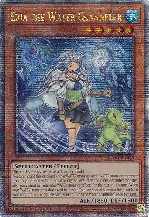 Eria the Water Channeler (Quarter Century Secret Rare) [ROTA-EN023] Quarter Century Secret Rare | The Time Vault CA