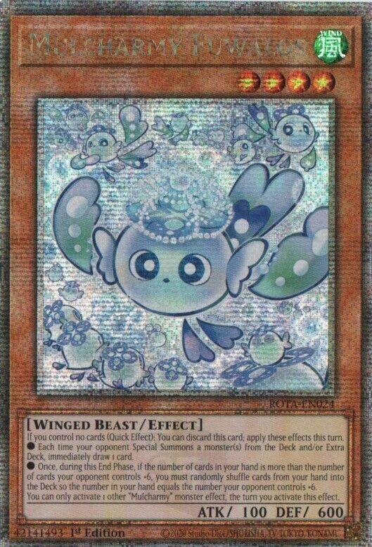 Mulcharmy Fuwalos (Quarter Century Secret Rare) [ROTA-EN024] Quarter Century Secret Rare | The Time Vault CA