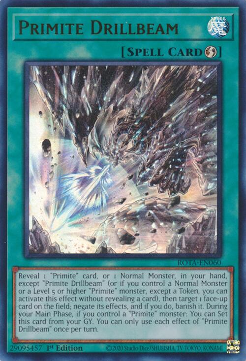 Primite Drillbeam [ROTA-EN060] Ultra Rare | The Time Vault CA