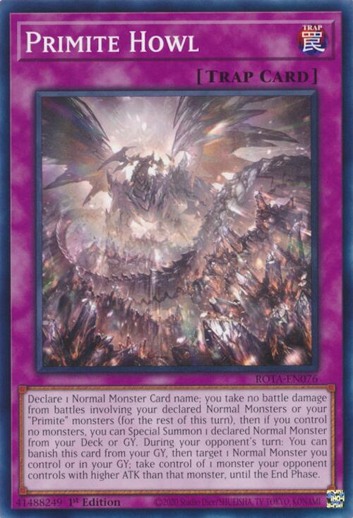 Primite Howl [ROTA-EN076] Common | The Time Vault CA