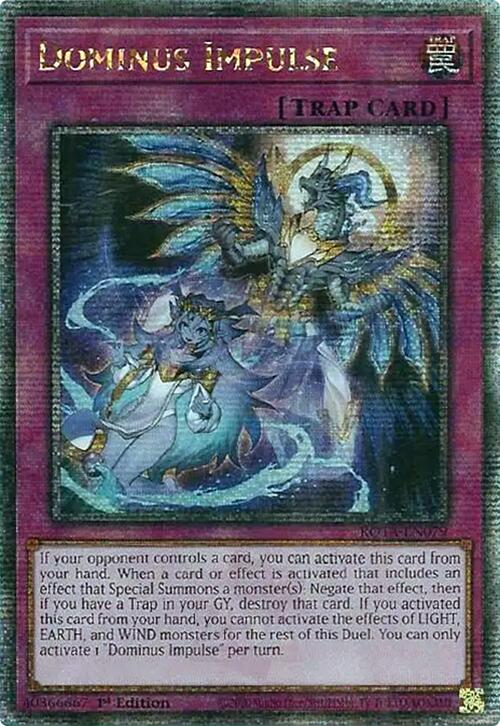 Dominus Impulse (Quarter Century Secret Rare) [ROTA-EN079] Quarter Century Secret Rare | The Time Vault CA
