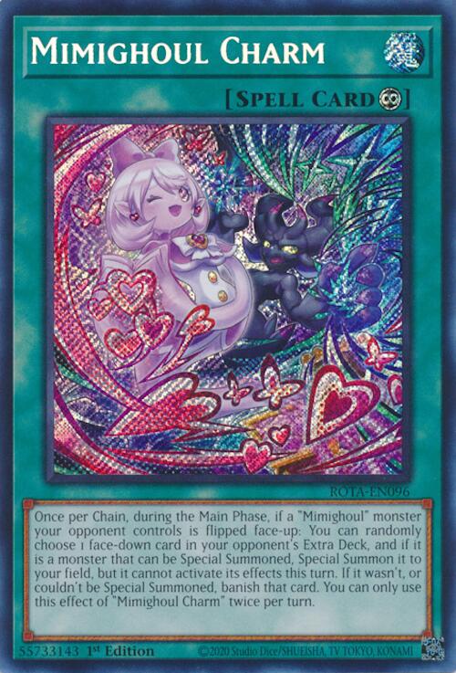 Mimighoul Charm [ROTA-EN096] Secret Rare | The Time Vault CA