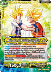 SS Son Goku // SS Son Goku & SS Son Gohan, Battling Father & Son (BT26-090) [Ultimate Advent Prerelease Promos] | The Time Vault CA