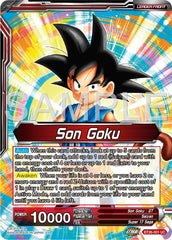 Son Goku // Son Goku & Android 18, Unexpected Tag Team (BT26-001) [Ultimate Advent Prerelease Promos] | The Time Vault CA