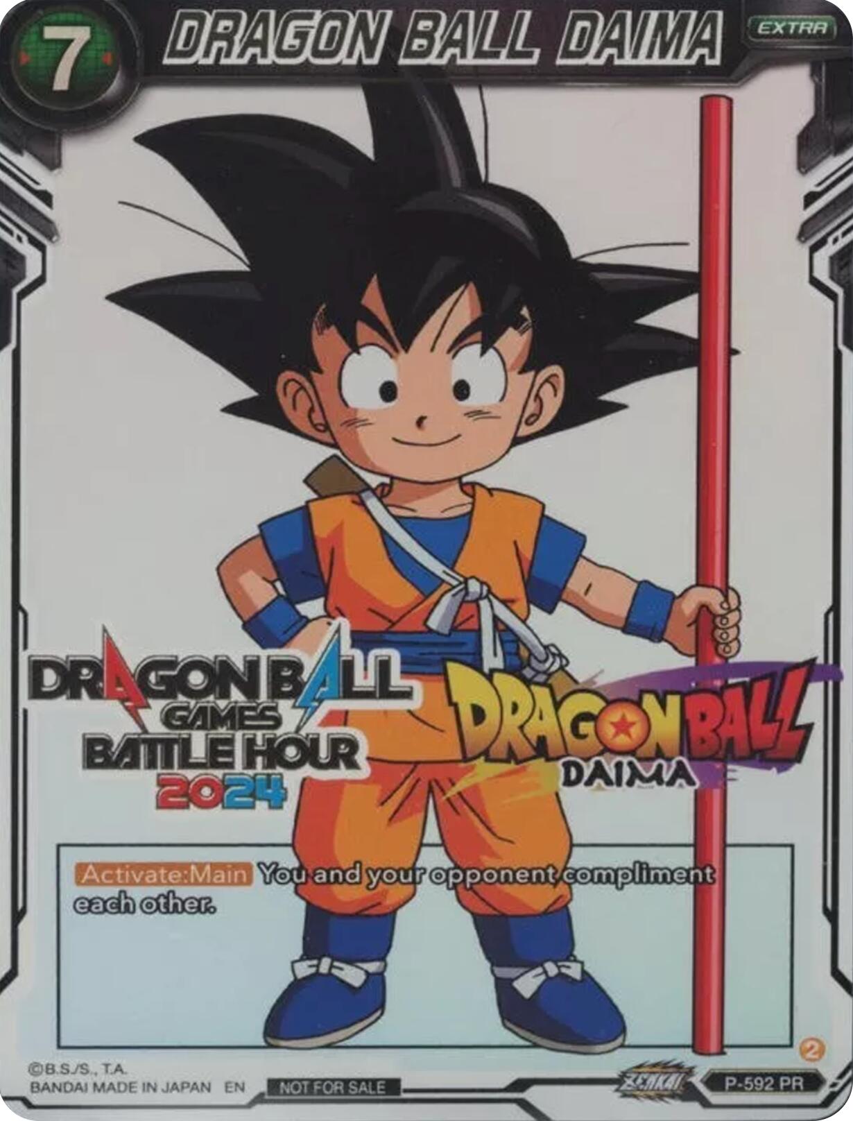 DRAGON BALL DAIMA (Dragon Ball Games Battle Hour 2024 Promo Card Set) (P-592) [Promotion Cards] | The Time Vault CA