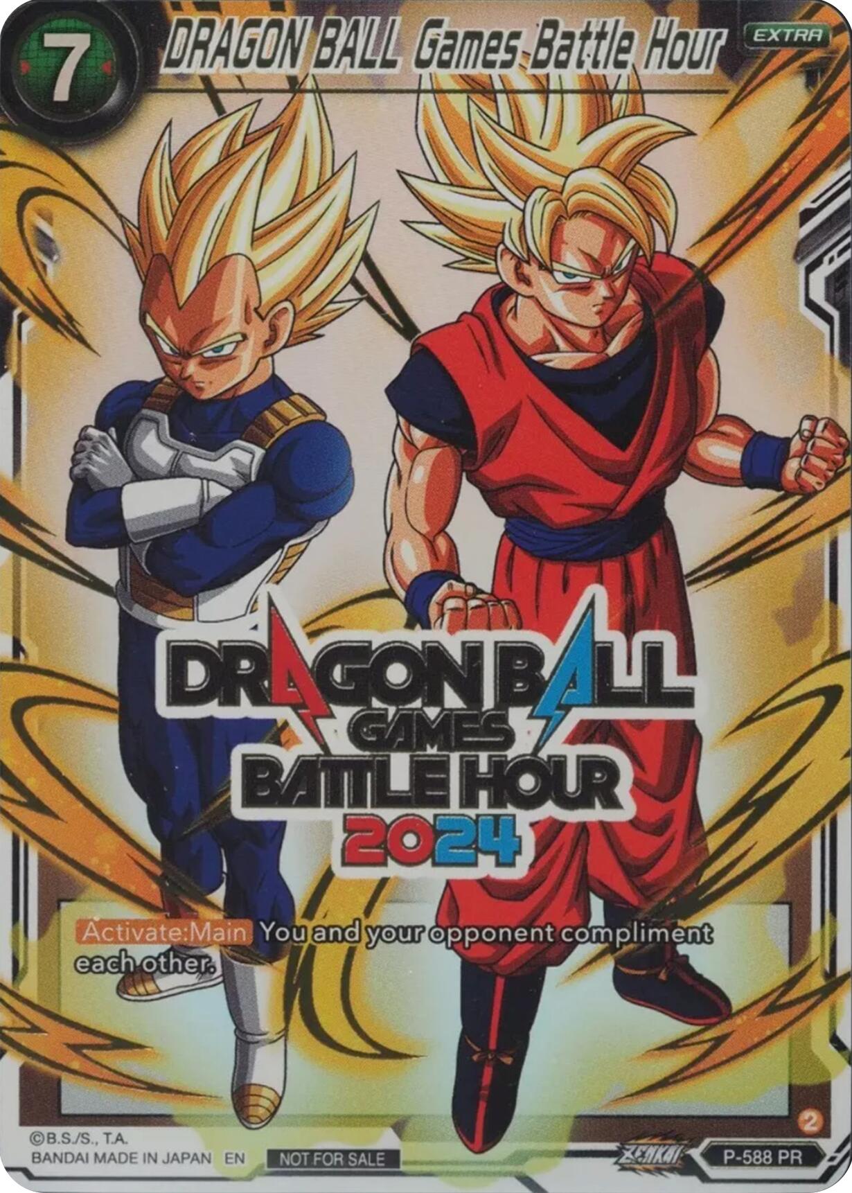 DRAGON BALL Games Battle Hour (Dragon Ball Games Battle Hour 2024 Promo Card Set) (P-588) [Promotion Cards] | The Time Vault CA