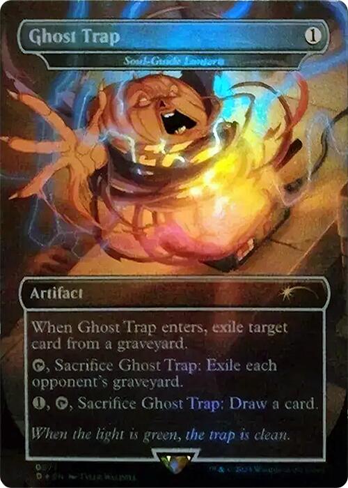 Ghost Trap - Soul-Guide Lantern (Rainbow Foil) [Secret Lair Drop Series] | The Time Vault CA
