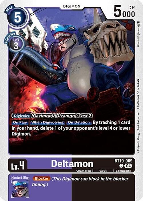 Deltamon [BT19-069] [Release Special Booster 2.0] | The Time Vault CA