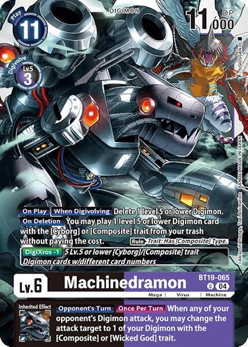 Machinedramon [BT19-065] [Release Special Booster 2.0] | The Time Vault CA