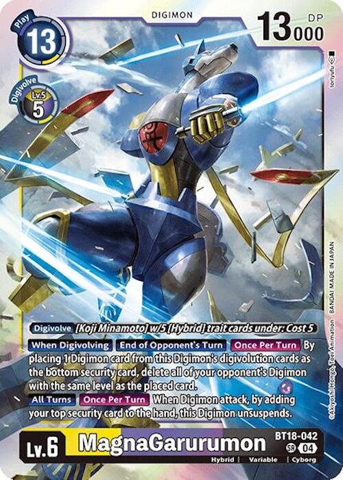 MagnaGarurumon [BT18-042] [Release Special Booster 2.0] | The Time Vault CA