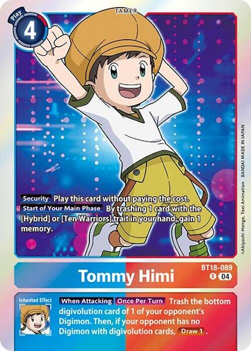 Tommy Himi [BT18-089] [Release Special Booster 2.0] | The Time Vault CA