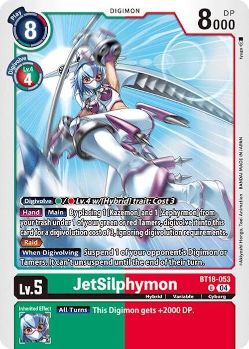 JetSilphymon [BT18-053] [Release Special Booster 2.0] | The Time Vault CA