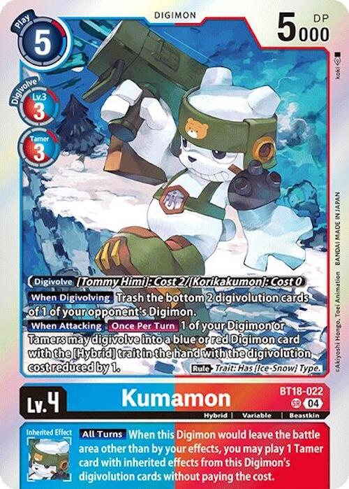 Kumamon [BT18-022] [Release Special Booster 2.0] | The Time Vault CA