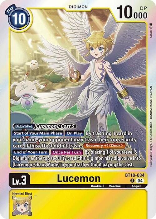 Lucemon [BT18-034] [Release Special Booster 2.0] | The Time Vault CA