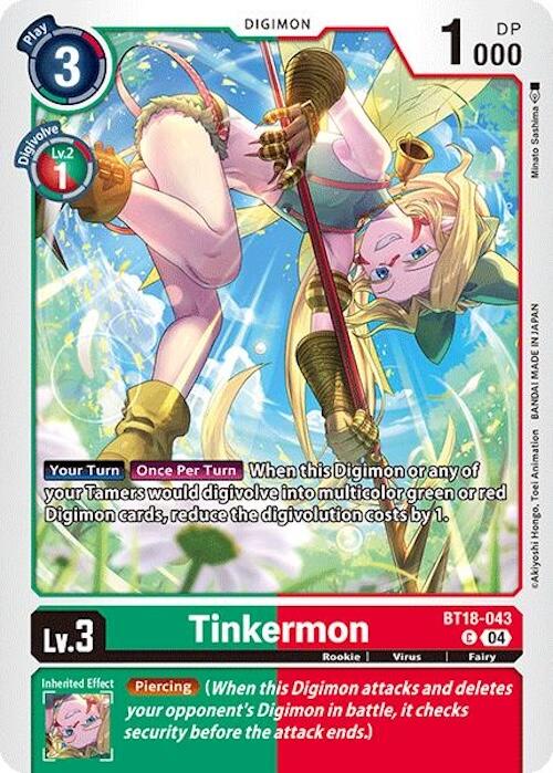 Tinkermon [BT18-043] [Release Special Booster 2.0] | The Time Vault CA